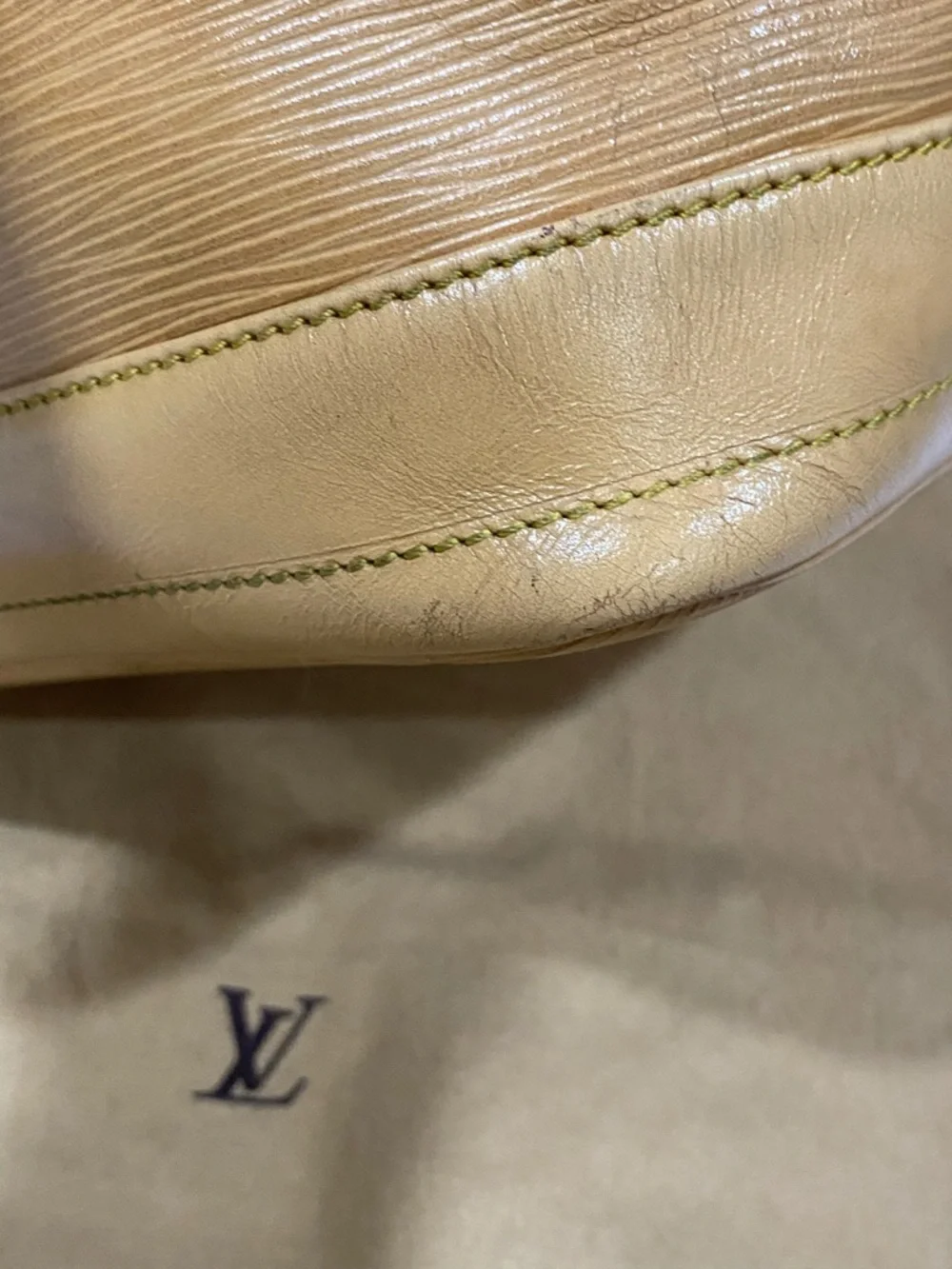 Louis Vuitton Noe Tan Epi Leather Bucket Bag - Picture 9 of 12